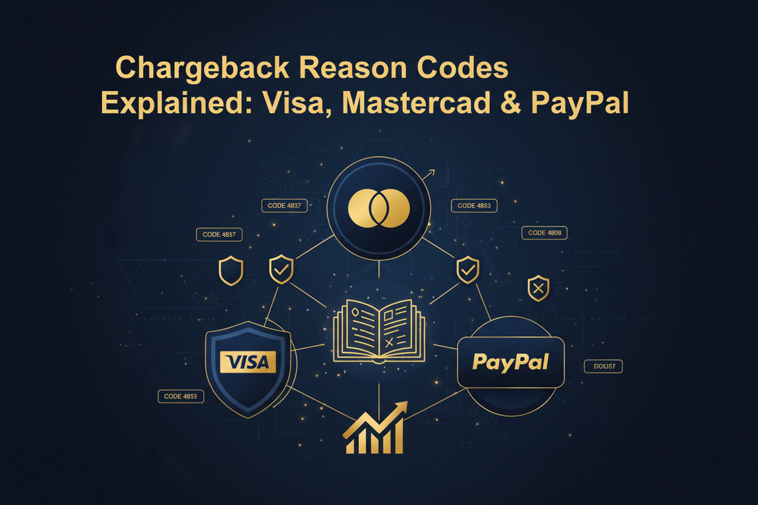 Chargeback Reason Codes Explained: Visa, Mastercard & PayPal