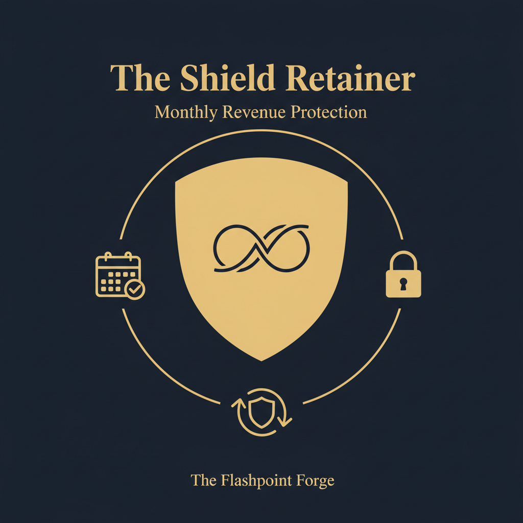 The Shield Retainer — Monthly Revenue Protection | The Flashpoint Forge